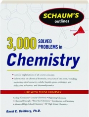 3000 SOLVED PROBLEMS IN CHEMISTRY: Schaum's Outlines