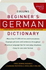 COLLINS BEGINNER'S GERMAN DICTIONARY, REVISED SIXTH EDITION