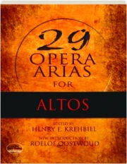 29 OPERA ARIAS FOR ALTOS