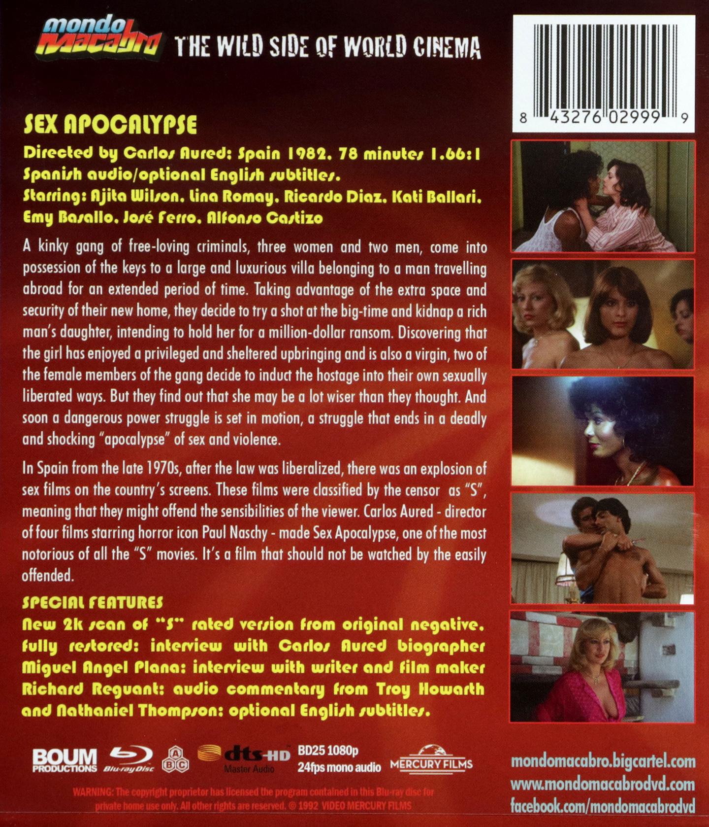 SEX APOCALYPSE HamiltonBook