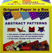 ABSTRACT PATTERNS: Origami Paper in a Box