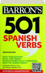 BARRON'S 501 SPANISH VERBS, TENTH EDITION