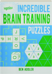 INCREDIBLE BRAIN TRAINING PUZZLES