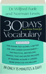 30 DAYS TO A MORE POWERFUL VOCABULARY