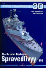THE RUSSIAN DESTROYER SPRAVEDLIVYY 1956: Super Drawings in 3D