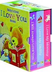 BABY'S FIRST I LOVE YOU BOOKS