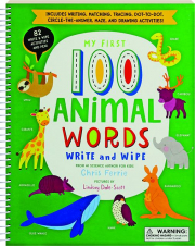 MY FIRST 100 ANIMAL WORDS: Write and Wipe