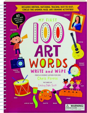 MY FIRST 100 ART WORDS: Write and Wipe