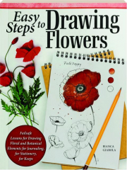EASY STEPS TO DRAWING FLOWERS