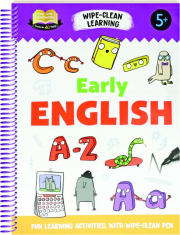 EARLY ENGLISH: Wipe-Clean Learning