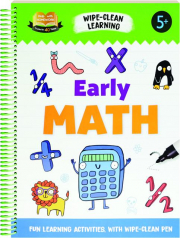 EARLY MATH: Wipe-Clean Learning
