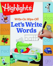 WRITE-ON WIPE-OFF LET'S WRITE WORDS