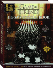 GAME OF THRONES JIGSAW PUZZLE BOOK