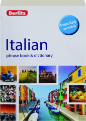 ITALIAN PHRASE BOOK & DICTIONARY