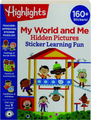 MY WORLD AND ME HIDDEN PICTURES STICKER LEARNING FUN