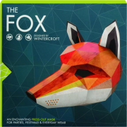 THE FOX: An Enchanting Press-Out Mask for Parties, Festivals & Everyday Wear