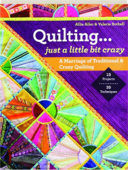 QUILTING...JUST A LITTLE BIT CRAZY: A Marriage of Traditional & Crazy Quilting