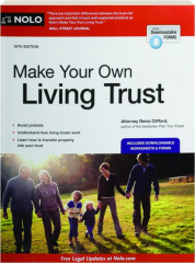 MAKE YOUR OWN LIVING TRUST, 16TH EDITION