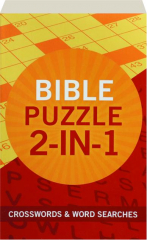 BIBLE PUZZLE 2-IN-1: Crossword & Word Searches