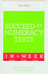 SUCCEED AT NUMERACY TESTS IN A WEEK
