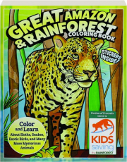 GREAT AMAZON & RAINFOREST COLORING BOOK