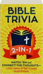 BIBLE TRIVIA 2-IN-1