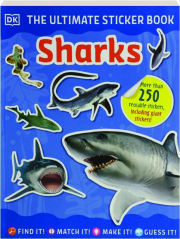 THE ULTIMATE STICKER BOOK SHARKS