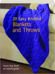20 EASY KNITTED BLANKETS AND THROWS