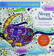 SLEEPY ANIMALS: Zendoodle Colorscapes
