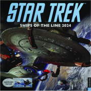 2024 STAR TREK SHIPS OF THE LINE CALENDAR
