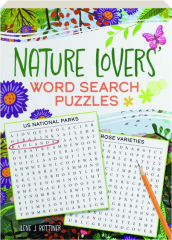 NATURE LOVERS' WORD SEARCH PUZZLES