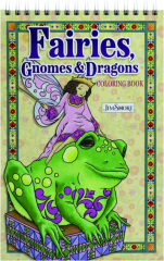 FAIRIES, GNOMES & DRAGONS COLORING BOOK