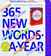 2024 365 NEW WORDS-A-YEAR PAGE-A-DAY CALENDAR