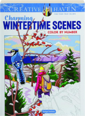 CHARMING WINTERTIME SCENES COLOR BY NUMBER: Creative Haven
