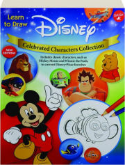 LEARN TO DRAW DISNEY CELEBRATED CHARACTERS COLLECTION