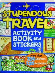 STUPENDOUS TRAVEL ACTIVITY BOOK AND STICKERS