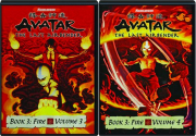 AVATAR--THE LAST AIR BENDER: Fire, Volumes 3 & 4