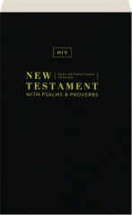 NIV NEW TESTAMENT WITH PSALMS & PROVERBS