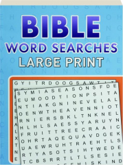BIBLE WORD SEARCHES LARGE PRINT
