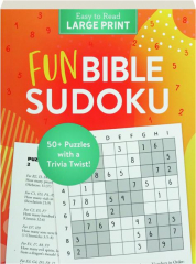 FUN BIBLE SUDOKU LARGE PRINT