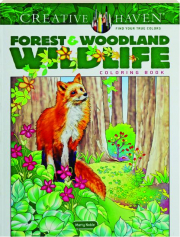 FOREST & WOODLAND WILDLIFE COLORING BOOK
