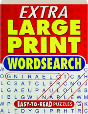 EXTRA LARGE PRINT WORDSEARCH