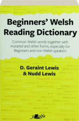 BEGINNERS' WELSH READING DICTIONARY