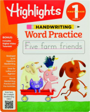 HIGHLIGHTS HANDWRITING WORD PRACTICE