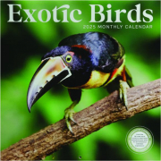 2025 EXOTIC BIRDS CALENDAR