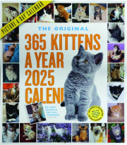2025 365 KITTENS A YEAR CALENDAR