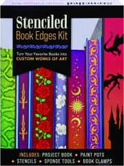STENCILED BOOK EDGES KIT