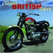 2025 CLASSIC BRITISH BIKES CALENDAR