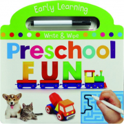 WRITE & WIPE PRESCHOOL FUN