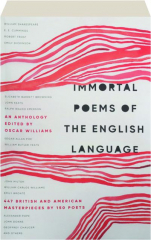 IMMORTAL POEMS OF THE ENGLISH LANGUAGE